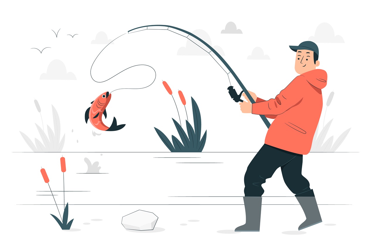 Angler Illustration